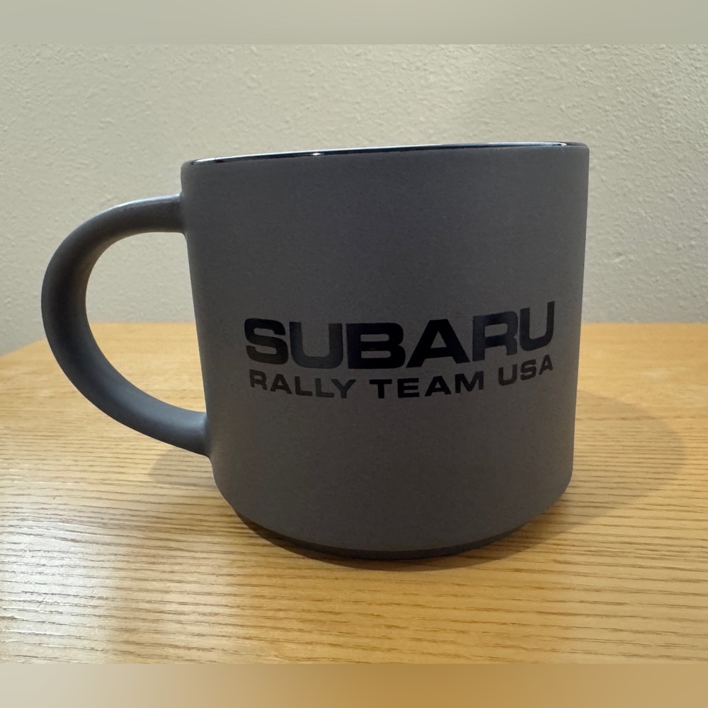 Subaru Rally Team USA Gray Mug -RARE!